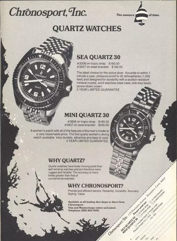 Thumbnail: 1970s Chronosport StartMaster Ref. 433 Mechanical Regatta Yacht Timer