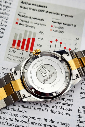 Two-Tone 1989 Bulova Super Seville Day-Date Automatic Dress Watch