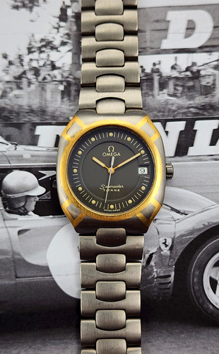 1990 Omega Seamaster Polaris Titane Ref. 396.1121 Titanium