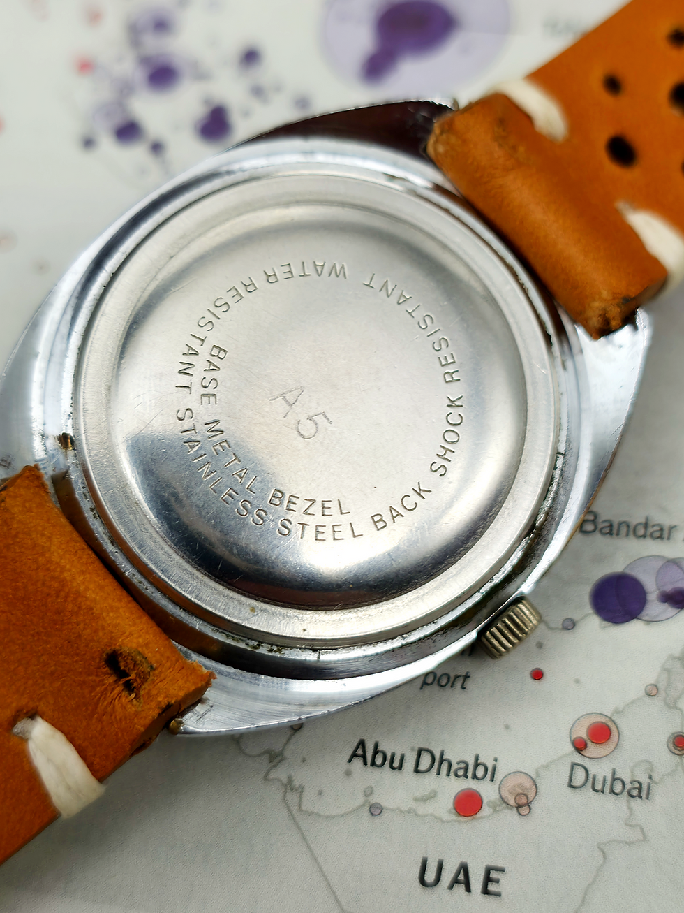 Thumbnail: 1970s Stellaris "JL" Mechanical Watch, w/Seiko Hamazawa Movement