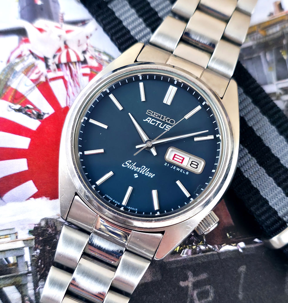 Thumbnail: 1976 Seiko 6306-8000 SilverWave Automatic Dive Watch