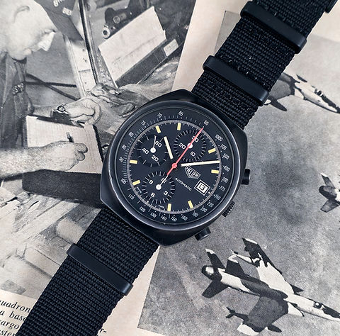 1982 Heuer Pasadena Ref. 750.501 PVD Automatic Chronograph | DC