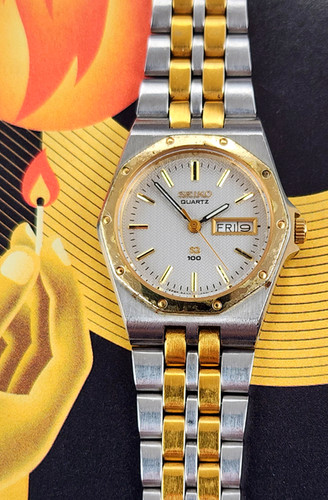 Gold Two-Tone 1984 Seiko 