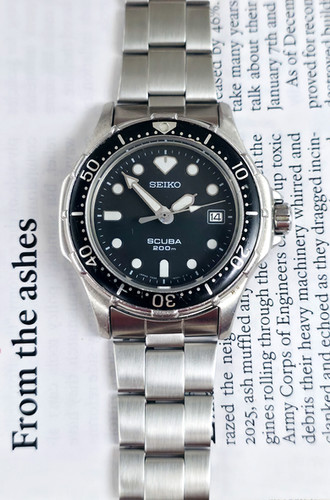 1992 Seiko SBBC005 (7N35-600A) SCUBA 200m Dive Watch | DC Vintage