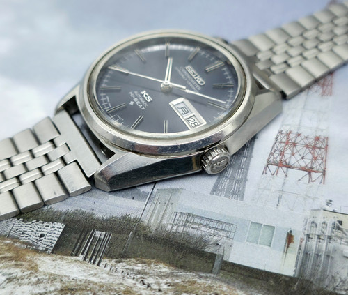 1970 King Seiko 5626-7040 Automatic Chronometer Dress Watch | DC