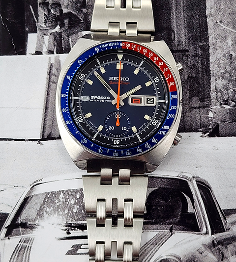 April 1969 Seiko 6139-6000 SpeedTimer 