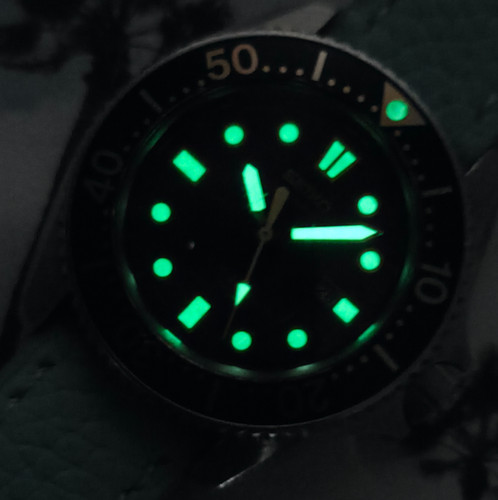SEIKO 2625-0010 ダイバーズ ミントグリーン オリジナルバンド SEIKO