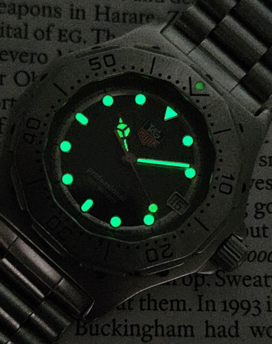 1992 TAG Heuer Professional 3000 Ref. 932.213 Diver | DC Vintage