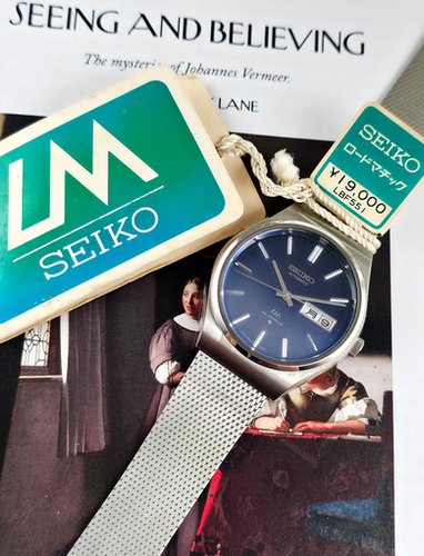 SEIKO LORD MATIC 56LM 1975年 青いロードマチック SEIKO LORD MATIC
