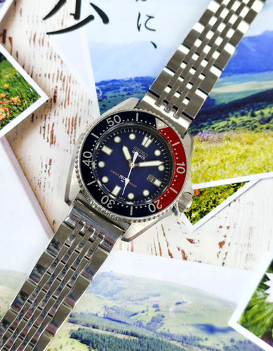 ヴィンテージSEIKO ダイバーズウォッチ ペプシ　 2625-001 1981 Seiko 2625-001B Womens 