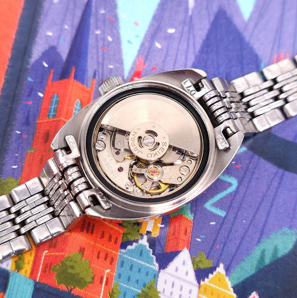 Thumbnail: 1976 Seiko Lady Sports 2205-0050 Women's Automatic Sport Diver