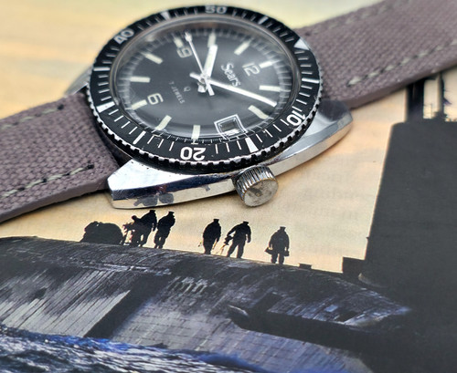 1970s Sears Mechanical E6 Dive Watch, Seiko/Hamazawa Powered | DC