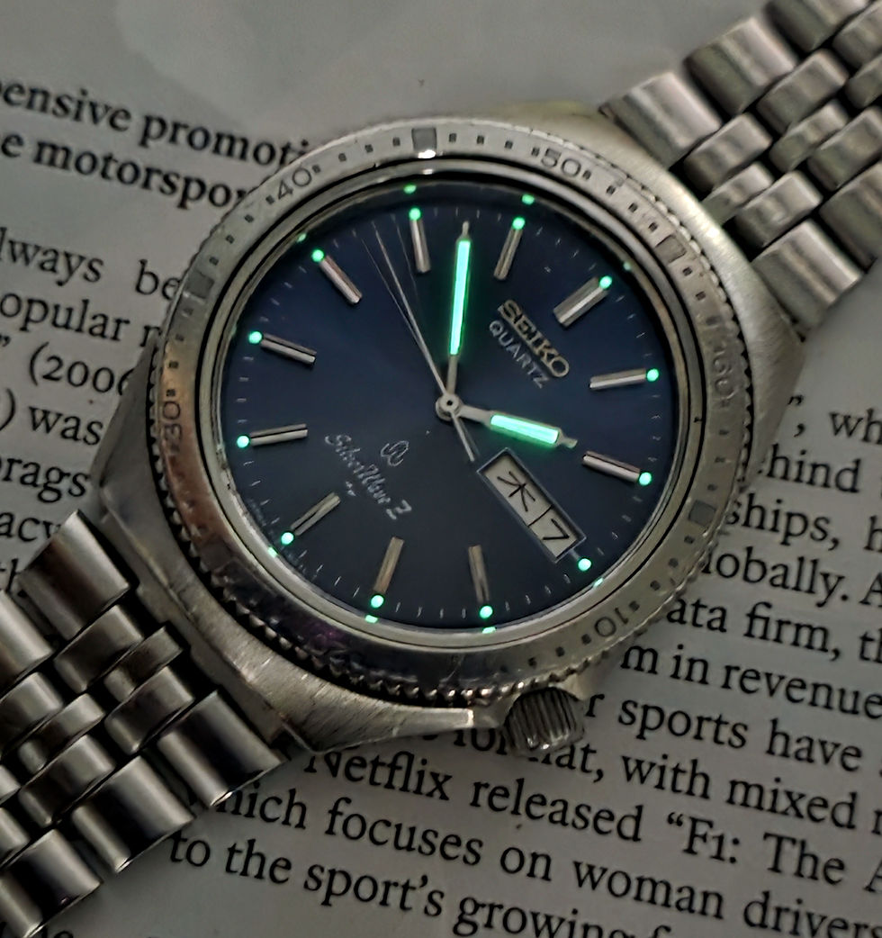 Thumbnail: 1978 Seiko 7123-8070 SilverWave Z Dive Watch