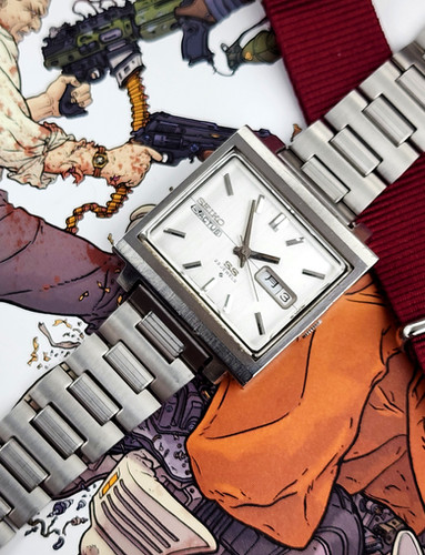 1971 Seiko 6106-5440 Automatic Watch, w/Seiko Bracelet | DC