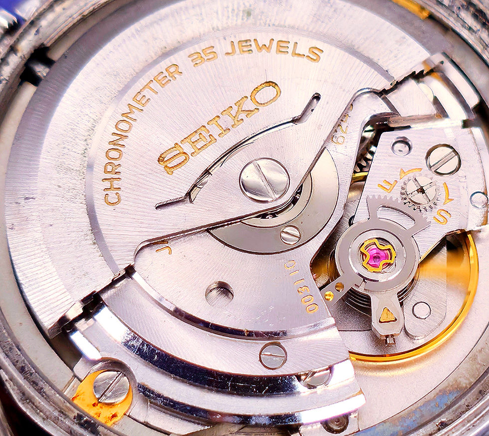 Thumbnail: 1965 Seiko 6245-9000 Seikomatic Chronometer Dress Watch