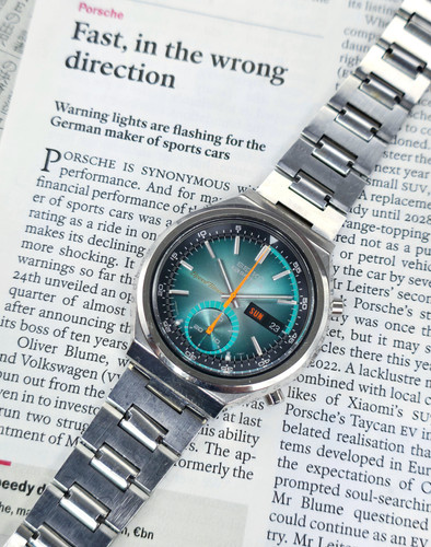 Seiko Vintage Watch Collection Featuring Seiko 5 Sports and 6139