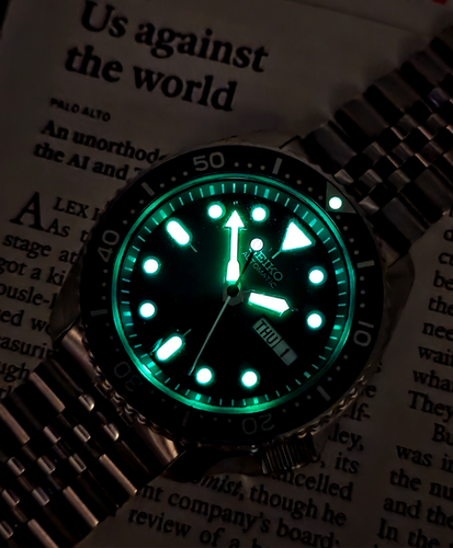 あ*こ様 SEIKO SKX007 7S26-0020 ジャンク品 1997 Seiko SKX007 (7S26-0020) Automatic Diver, Box & Papers