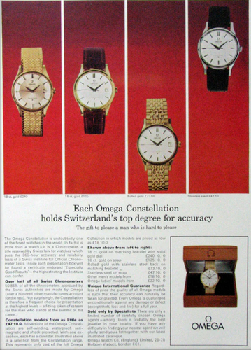 1967 Omega Constellation Ref. 168.004 “Pie Pan” Automatic Dress