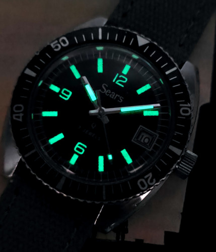 1970s Sears Mechanical E6 Dive Watch, Seiko/Hamazawa Powered | DC