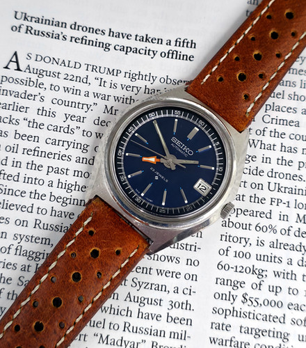 1972 Seiko 5619-7019 DuoTime GMT Automatic Watch | DC Vintage Watches