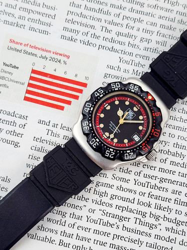 1994 TAG Heuer Formula 1 Ref. WA1214 Diver, w/Original Dive Strap