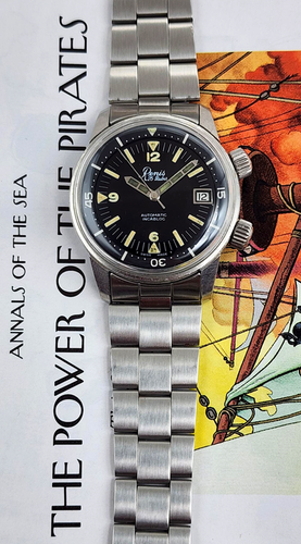 1967 Renis Super Compressor Automatic Dive Watch DC Vintage Watches