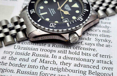 1984 Heuer Ref. 980.033 Dive Watch, w/Original Heuer Bracelet | DC