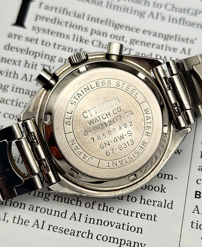 ベニヤカタ※特大サイズ　No.103 1977 Citizen 8110 