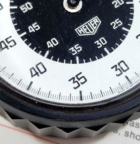 1974 Heuer Ref. 508.901 1/5 Second Military Stopwatch | DC Vintage