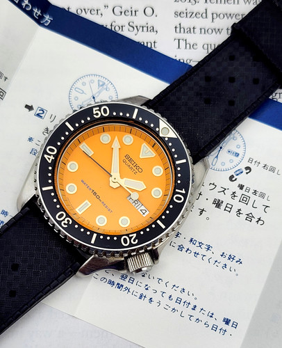 1982 Seiko 6458-600A Mid-Size Diver | DC Vintage Watches