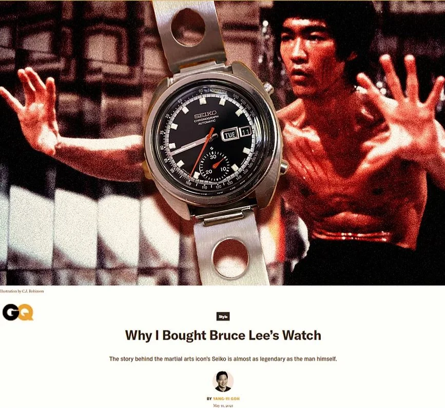 Thumbnail: 1975 Seiko 6139-6012 "Bruce Lee" Automatic Chronograph, w/Original Bracelet