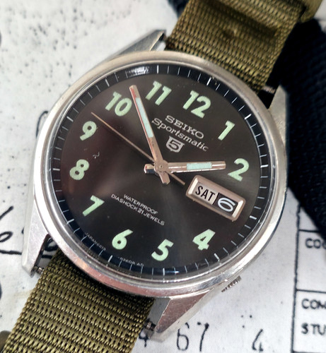 MACV-SOG 1967 Seiko 6619-8060 Automatic, w/Waltham Military
