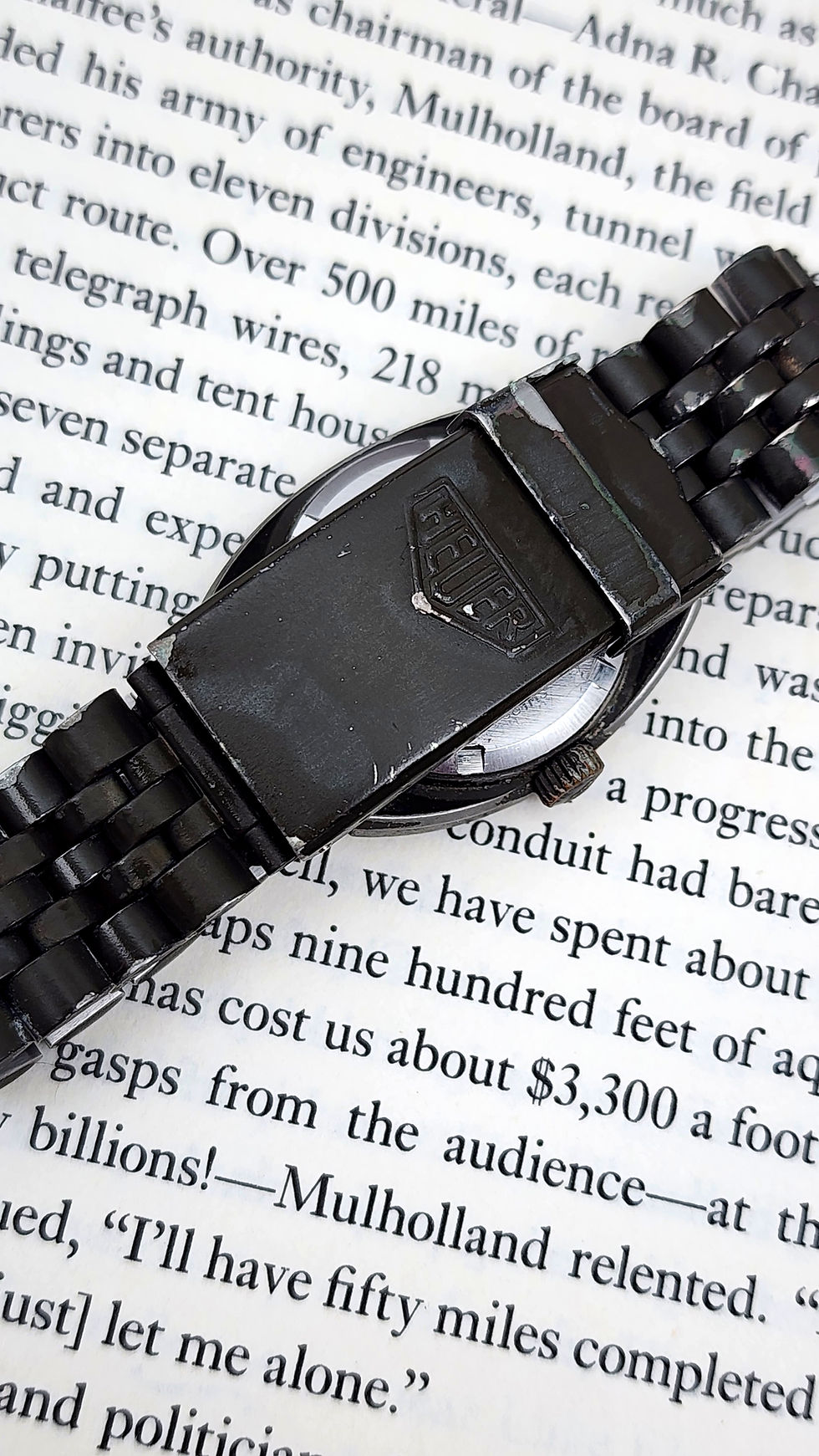 Thumbnail: 1984 Heuer Ref. 981.058 Matte OD Green Womens PVD Diver