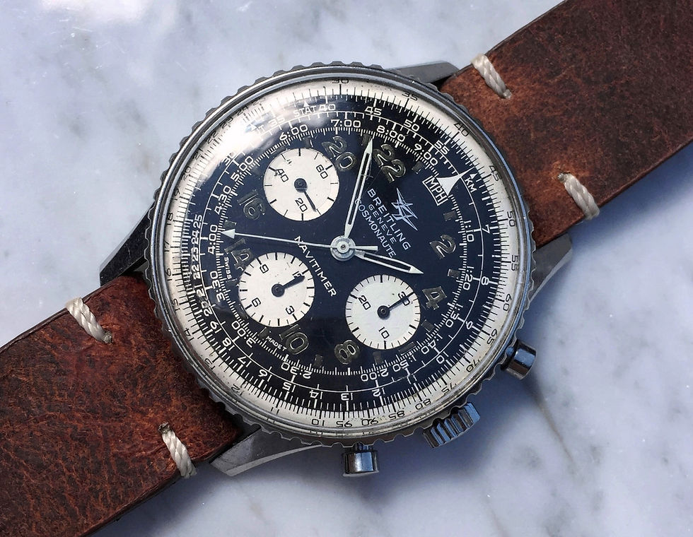 Thumbnail: 1957 Breitling Watch Advert for Navitimer, Chronomat & Unitimer