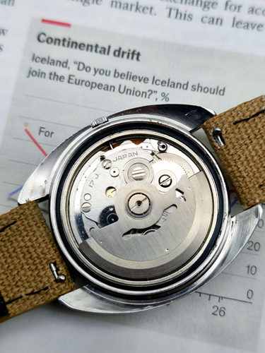 1969 Seiko 7005-8030 White Arabic Automatic Sport Diver | DC