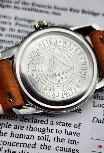 1962 Seiko Champion Alpinist 850 Ref. J13079 Mechanical Mountain