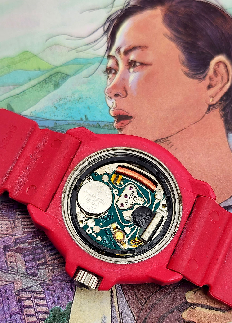 Thumbnail: 1991 TAG Heuer Formula 1 Ref. 365.508 Womens Diver
