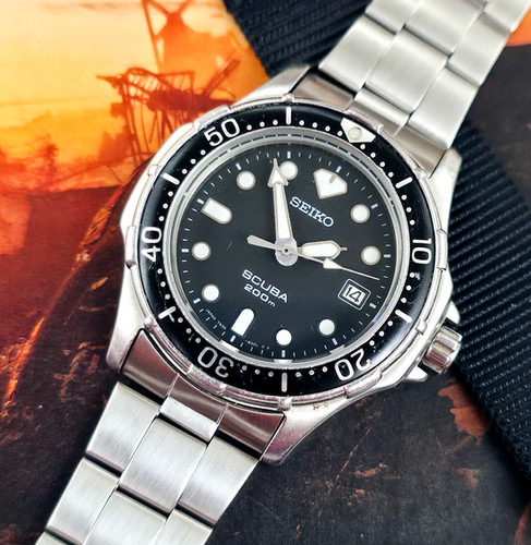 1992 Seiko SBBC005 (7N35-600A) SCUBA 200m Dive Watch | DC Vintage