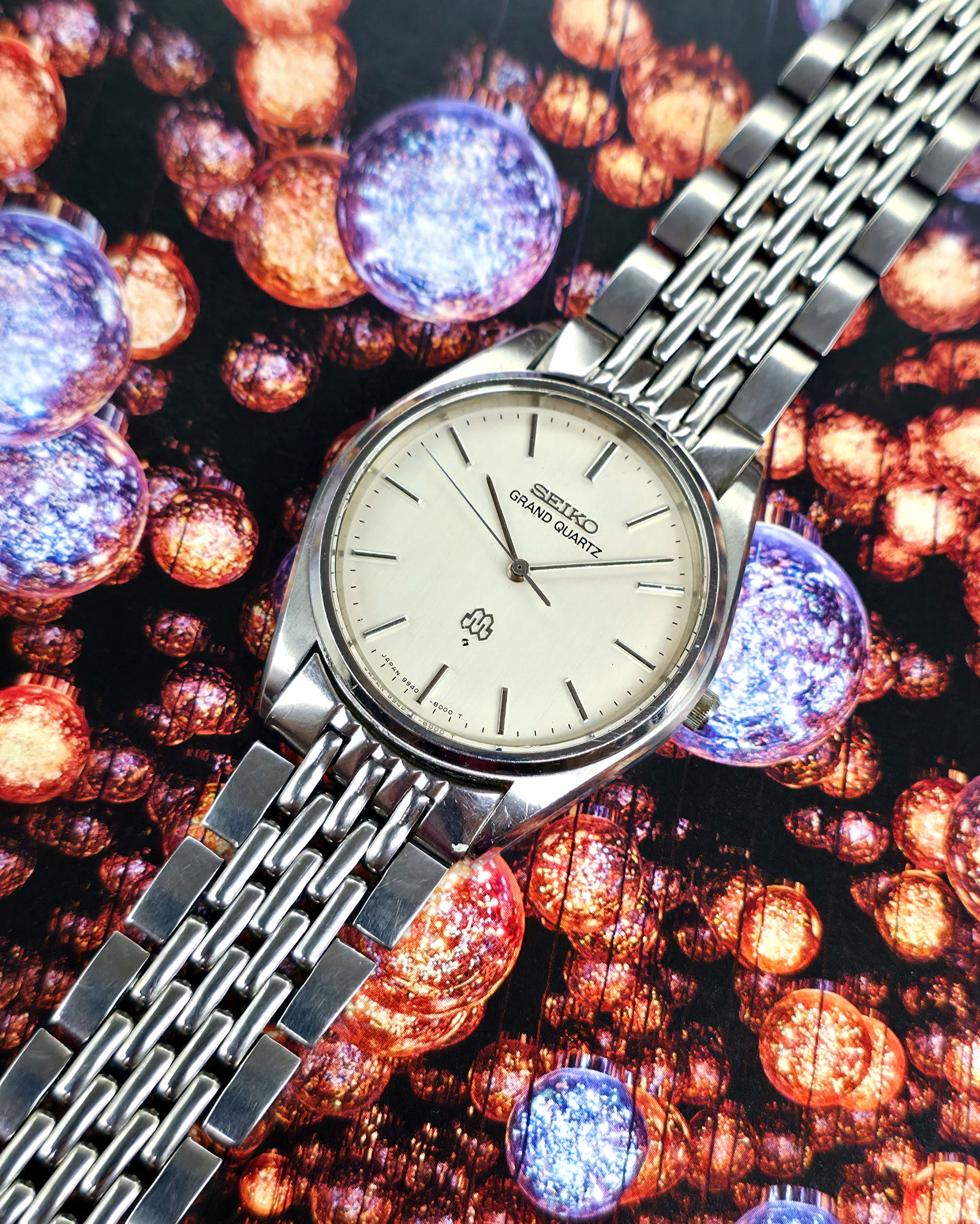 1981 Grand Quartz "Toyo Seikan Group Holdings" 9940-8000 Dress Watch