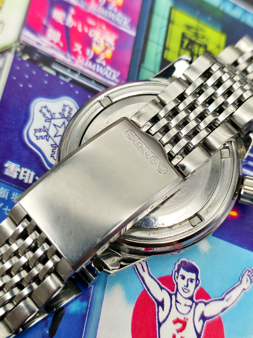 Thumbnail: 1961 Seiko J12082 SilverWave Starburst Dial Variant, Seiko's First Dive Watch