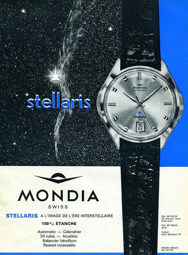 1970s Mondia Stellaris Automatic Watch | DC Vintage Watches