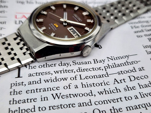 1975 Seiko 5216-8010 Lord Matic Special, w/Original Bracelet, Box