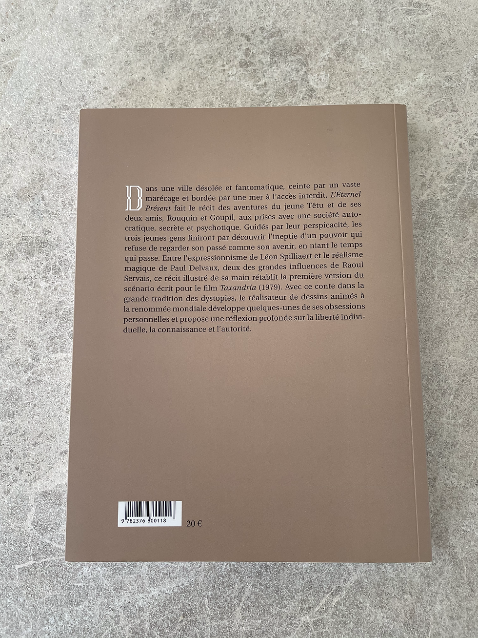 Thumbnail: Book "L'Eternel Présent - conte philosophique" by Raoul Servais