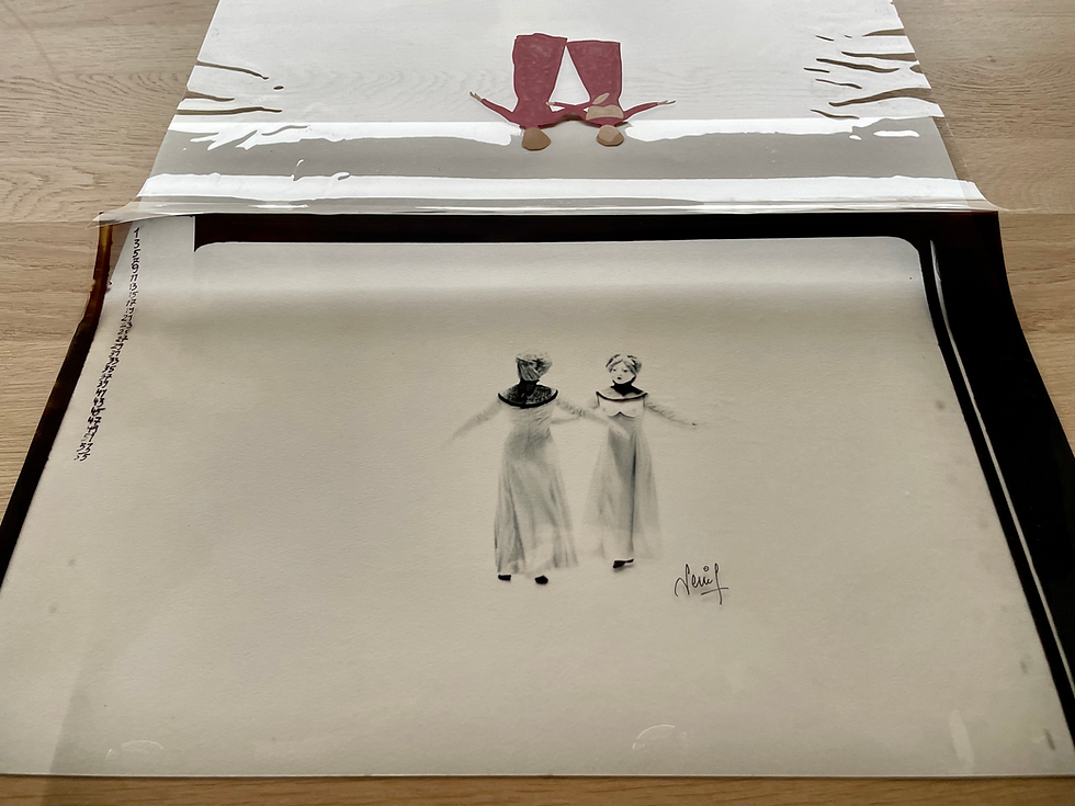 Miniature : Celluloïd d'animation original PAPILLONS DE NUIT