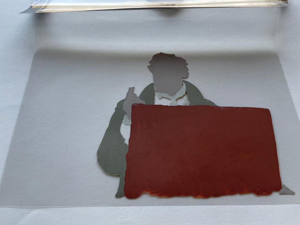 Thumbnail: Original animation cel NOCTURNAL BUTTERFLIES
