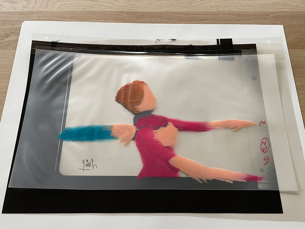 Miniature : Celluloïd d'animation original PAPILLONS DE NUIT