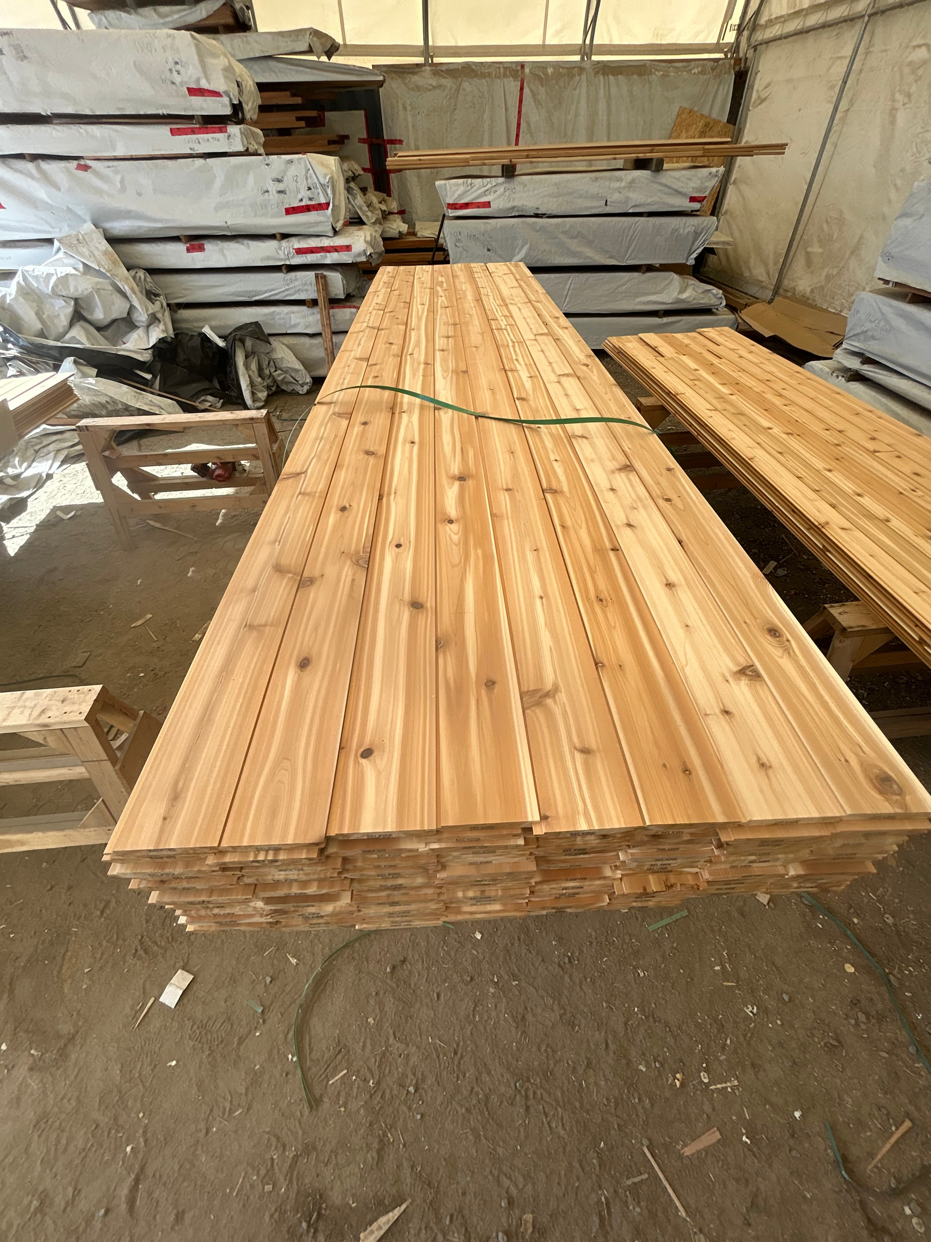 1x6 Nickel Gap Cedar Siding — 1x6 Nickel Gap Siding