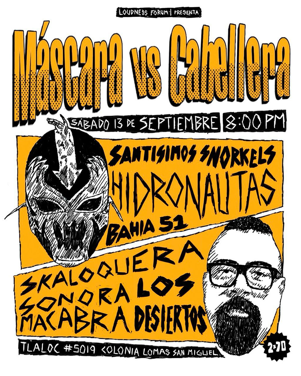 Máscara vs Cabellera