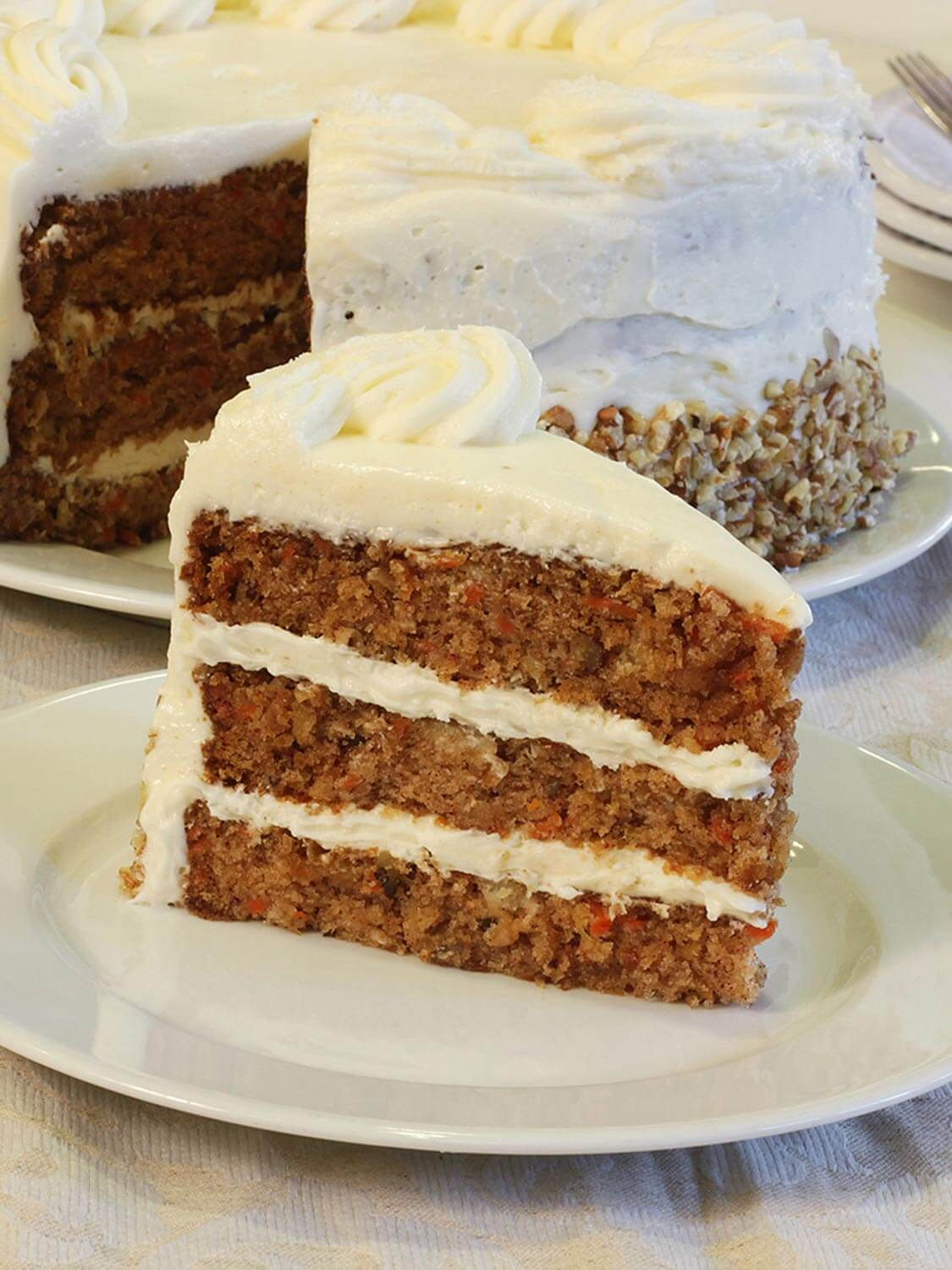 Gormet Carrot Cake Whole 9”