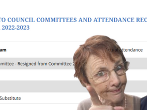 Just what are you being paid eight grand a year to do ?